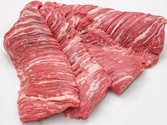 4 pieces of raw steak