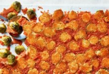 Your Brussels Sprouts Want a Crispy, Tacky Skirt