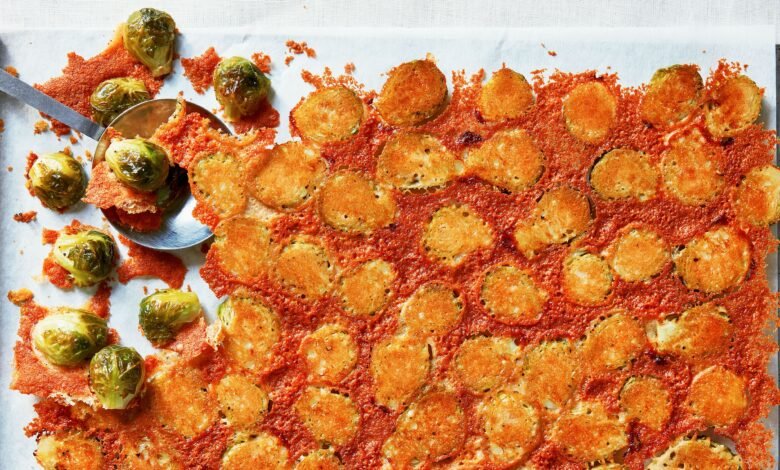 Your Brussels Sprouts Want a Crispy, Tacky Skirt Your Brussels Sprouts Want a Crispy, Tacky Skirt