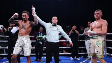 Whittaker wins title eliminator to maneuver up at mild heavyweight Whittaker wins title eliminator to maneuver up at mild heavyweight