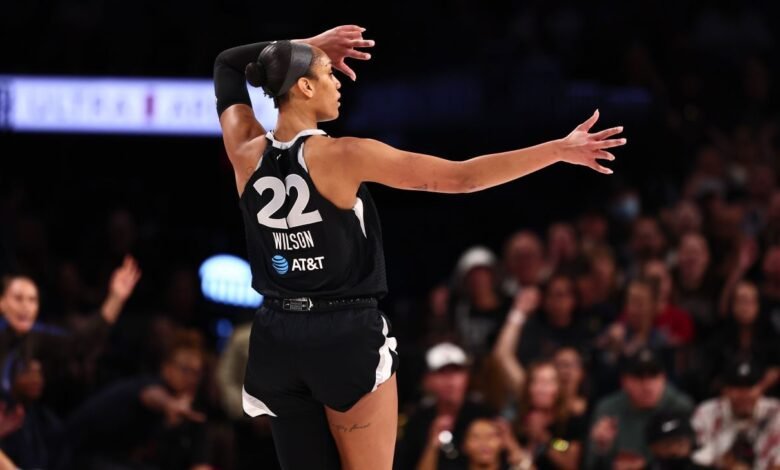 A’ja Wilson stars as Aces oust Fever from WNBA playoffs