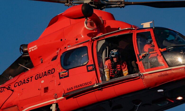 Coast Guard finds particles from medical airplane carrying 6 individuals Coast Guard finds particles from medical airplane carrying 6 individuals