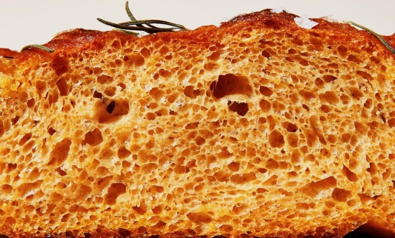No-Knead Pumpkin Focaccia No-Knead Pumpkin Focaccia